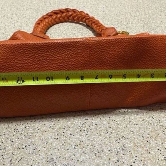 SUPER DEAL!  Aldo Orange Tote/Hobo/Satchel Handbag - Picture 3 of 10